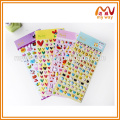 custom mini puffy stickers with different design, selling product in alibaba